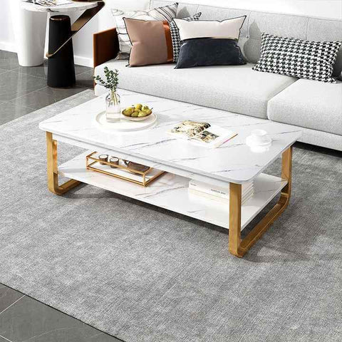 Stainless Steel Center Table 100X60X42 CM