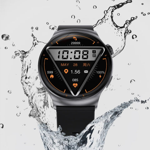 (SILVER)Smart Watch Bluetooth Calling Female Assistant Heart Rate Blood Pressure Bracelet Multi-sport